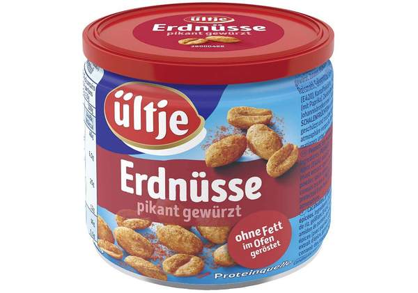ültje pikante erdnüsse 180 g für 1,52  statt 2,49 