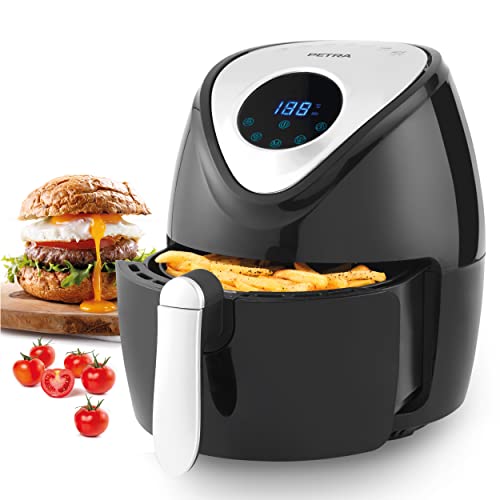 heißluftfritteuse petra pt4221vdeeu7 4.5l digital 7 funktionen 1300w ölfrei