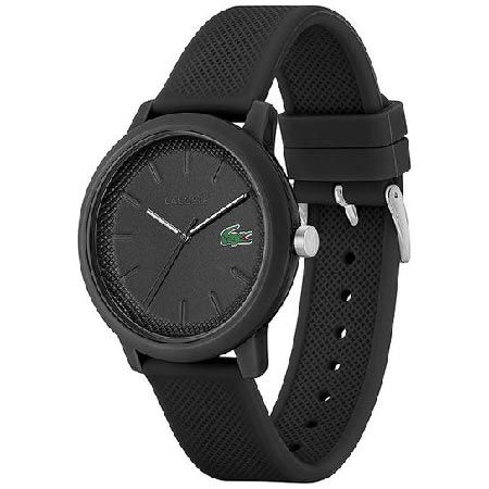 lacoste 12.12 unisex quarzuhr analog mit petit piqu-textur für 62,99 euro