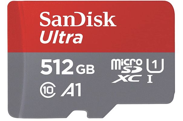 sandisk ultra a1 512gb microsdxc karte 30,99 euro statt 38 euro