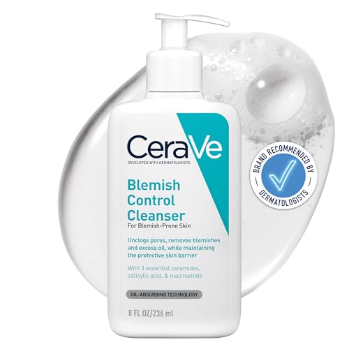 cerave gesicht reinigen gel mit salicylsäure, niacinamid, 236 ml