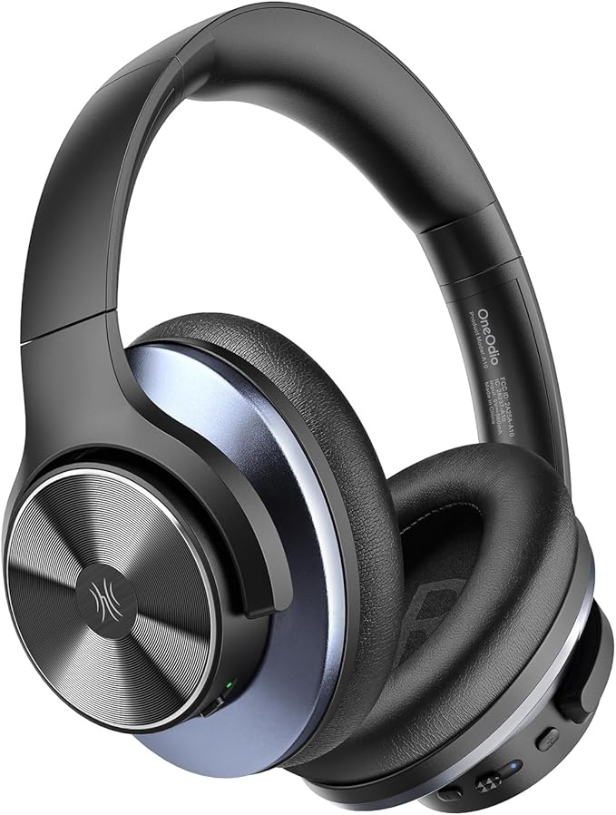 OneOdio A10 Bluetooth Kopfhörer Over Ear, Hybrid Active Noise Cancelling, Hi-Res Audio