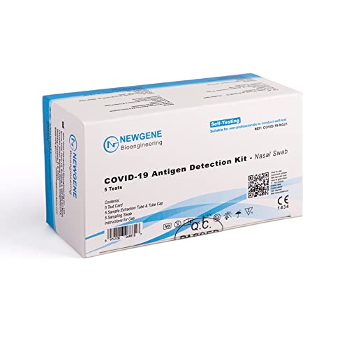 newgene covid-19 selbsttest antigen schnelltest 25 stück 5x5 tests