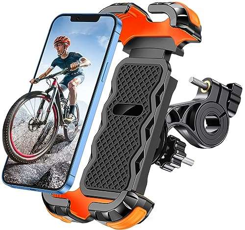 Glangeh handyhalterung fahrrad 360 drehbar universal für smartphones 4,7-6,8 zoll