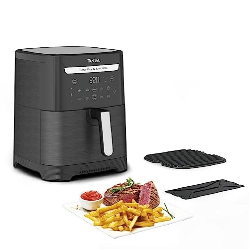 tefal easy fry & grill XXL heißluftfritteuse, air fryer, 8 programme, für 8 personen