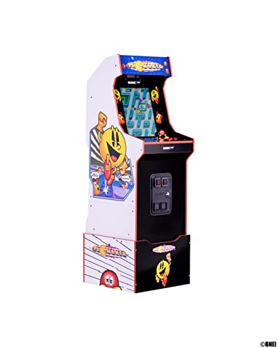 pac-mania legacy arcade machine 14-in-1 mit wifi, streetfighter und mehr