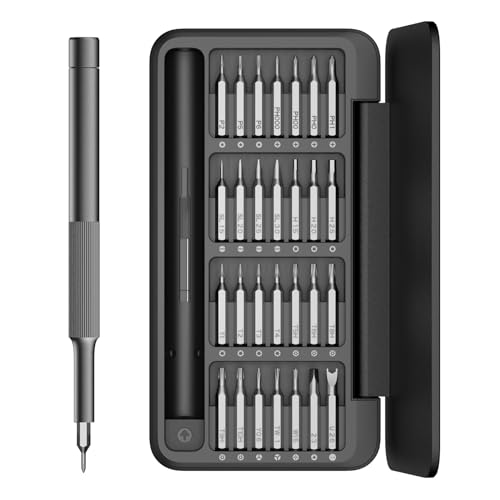 feinmechaniker schraubendreher set 28 in 1 hoto magnetischer präzisionsschraubenzieher mini set für handy pc brillen uhren