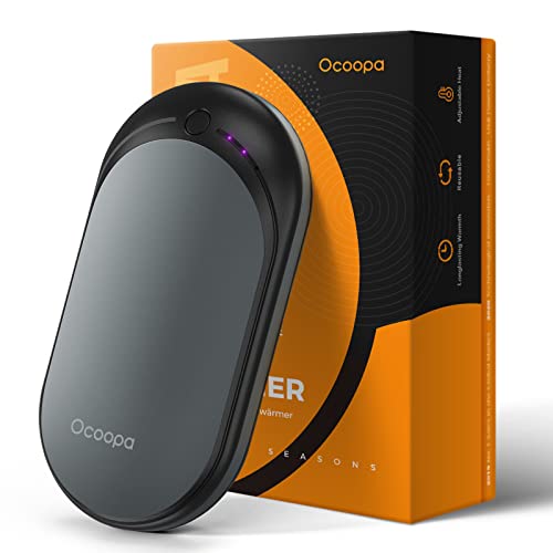 OCOOPA handwärmer 5200 mAh, doppelseitige heizung, 10 h wärme, tragbar, außen