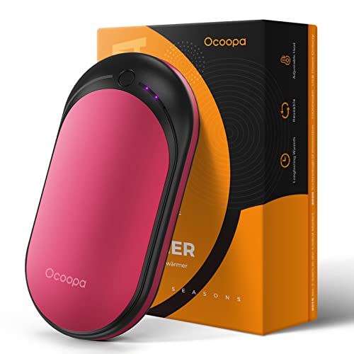 OCOOPA handwärmer, tragbar, 5200 mAh, 5 Stufen, bis zu 10 Stunden Wärme