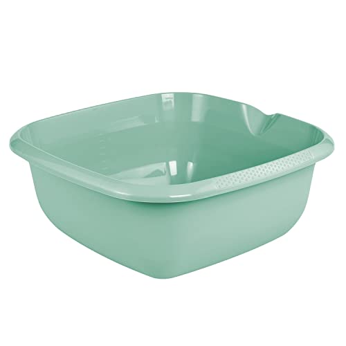 keeeper universal schüssel eckig mit ausguss 13 l 38 x 38 cm björk nordic green