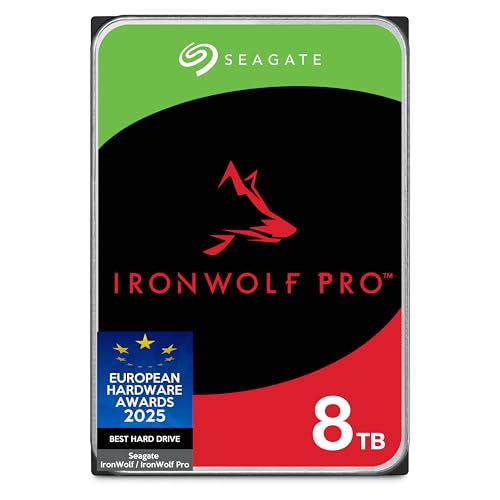 Produktbild: Seagate IronWolf Pro 8TB NAS HDD 3.5 Zoll 7200 U/Min CMR