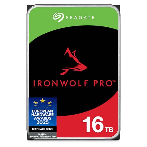 seagate ironwolf pro 16tb nas festplatte hdd 3,5 zoll 7200 u/min sata 6 gb/s