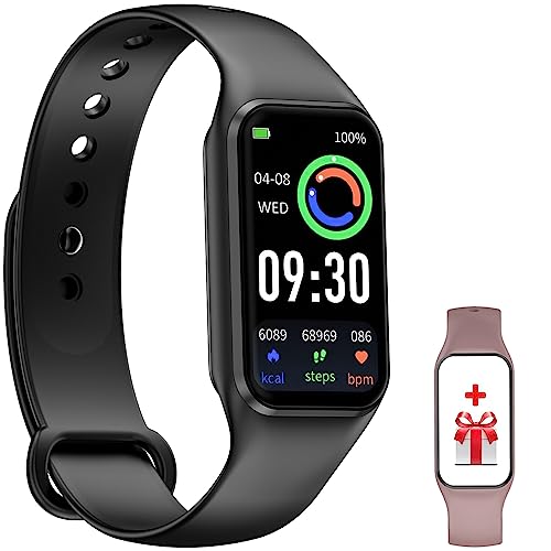 feipuqu smartwatch fitness tracker 1.47 zoll für damen und herren mit blutsauerstoff herzfrequenz schrittzähler und schlafmonitor