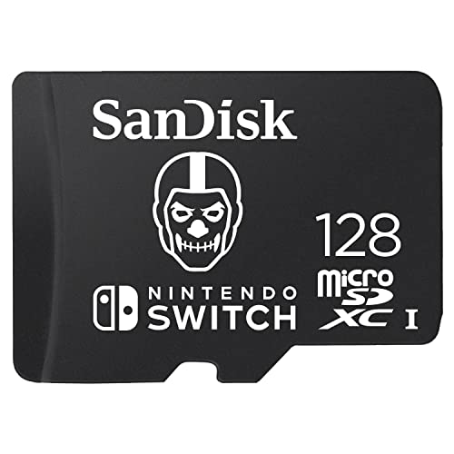 sandisk microsdxc karte 128 gb für nintendo switch fortnite edition, bis 100 mb/s