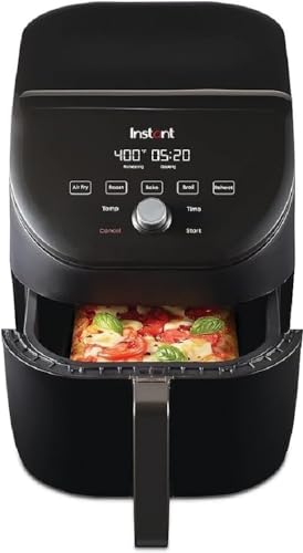 Produktbild: heißluftfritteuse instant vortex slim 5,7l 5-in-1 digital air fryer 1700w schwarz
