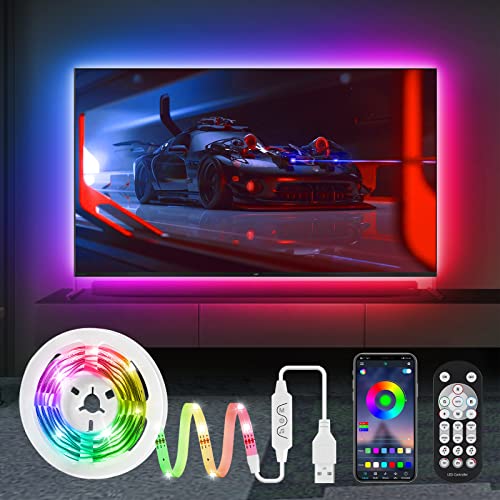 huemihui LED TV hintergrundbeleuchtung, 4m dream color LED streifen USB für 55-70 zoll TV