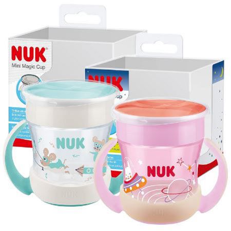 nuk trinklernbecher mini magic cup, leuchteffekt, jetzt 14,69 statt 21