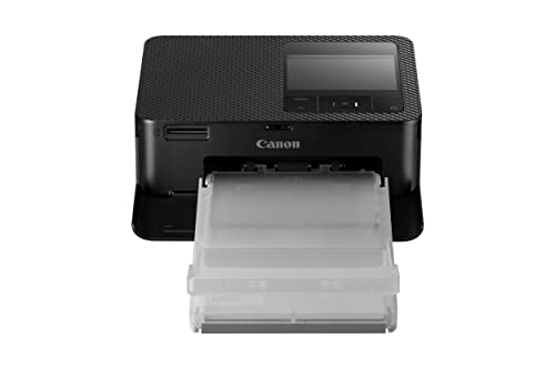 canon selphy cp1500 fotodrucker schwarz, mini, wlan, usb-c, thermosublimation, 10x15cm