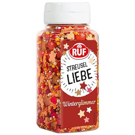 ruf winter-glimmer streusel 140g tortendeko für 2,30 (statt 3,59)