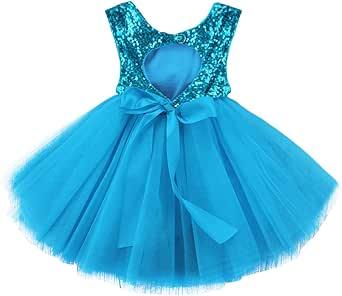 Entdecken Sie das AGQT Tutu-Kleid fr Kleinkinder: rmellos, mit funkelnden Pailletten und zauberhaften Details. Ideal fr Partys oder als Blumenmdchen-Kleid!