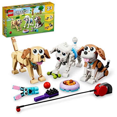 lego creator 31137 niedliche hunde modellbausatz für hundeliebhaber