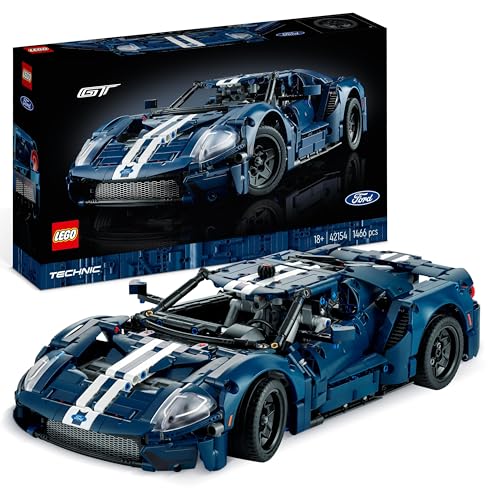 lego technic ford gt 2022 model 42154 1:12 fahrzeugbausatz