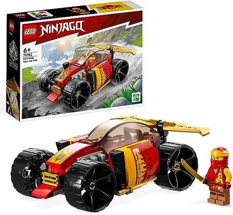 lego ninjago 71780 kais ninja-rennwagen evo set für kinder