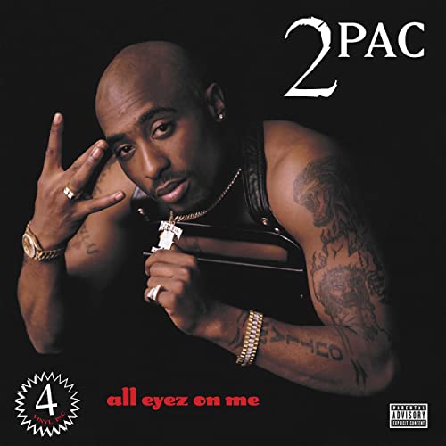2Pac - all eyez on me, vinyl 4 lp, hip hop album, Klassiker