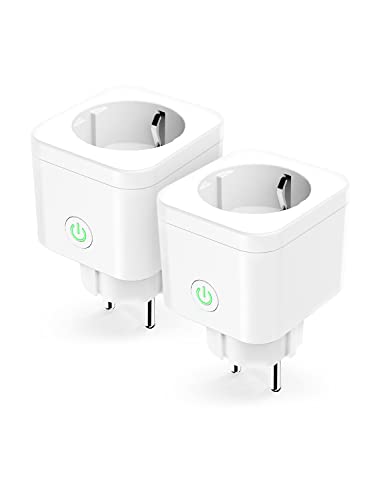 refoss wlan steckdose smart plug 2er pack mit fernbedienung und sprachsteuerung