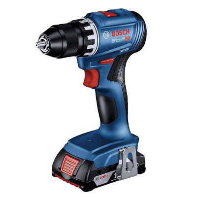 bosch professional akku-bohrschrauber gsr18v-45 mit 2 akkus und l-boxx 164,99