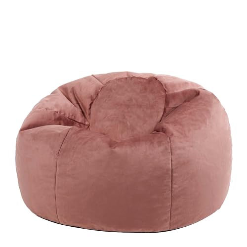 kingston sitzsack samten rosa, sitzsack für erwachsene, lounge sessel für wohnzimmer