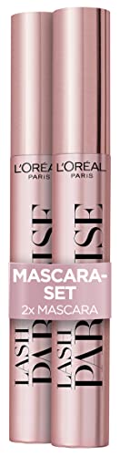 l'oral paris mascara lash paradise doppelpack schwarz wimperntusche 2 x 6 ml