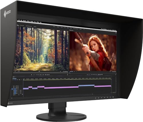 eizo coloredge cg2700x 68,4 cm monitor, adobe rgb, 98% dci-p3, schwarz