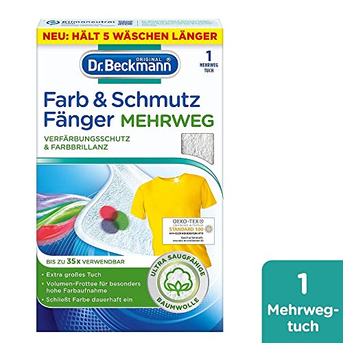 Dr. Beckmann Farb- & Schmutzfänger Mehrwegtuch 3er Pack