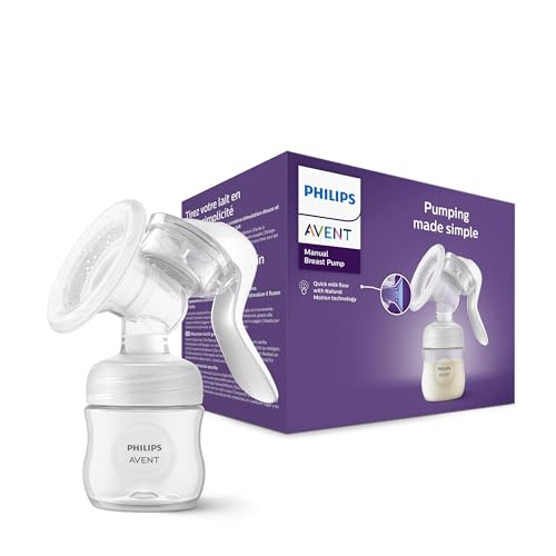 Philips AVENT Handmilchpumpe SCF430/01, BPA-frei, Natural-Motion Technologie
