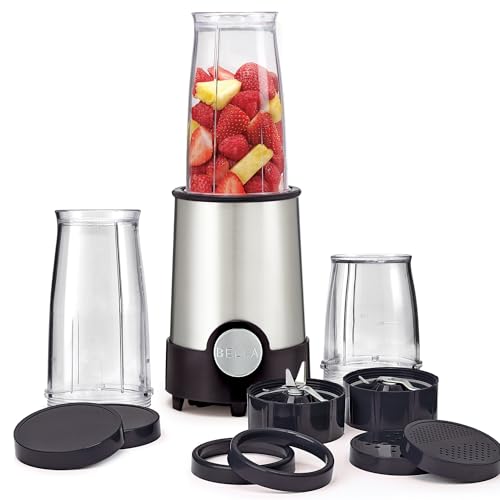 bella raketenmixer 240-w motor, 12-teiliges set für smoothies und shakes