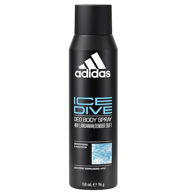 adidas ice dive deo-körperspray 150ml für 1,84 statt 2,65