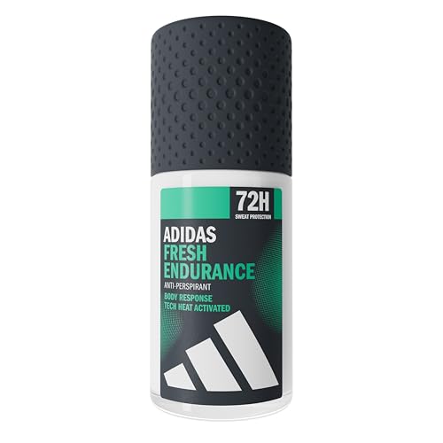 adidas deo roll-on fresh endurance anti-transpirant für frauen, 50 ml, 72 h Schutz