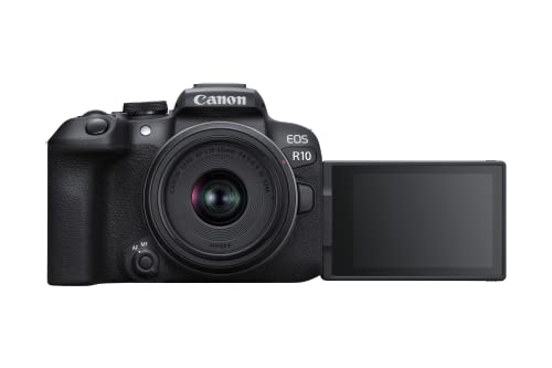 canon eos r10 systemkamera mit rf-s 18-45mm objektiv