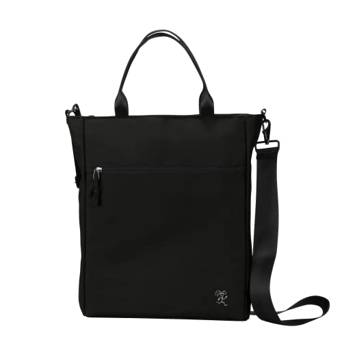 FUCHS & REBELL tote bag jona 3-in-1 laptoptasche schwarz handtasche umhängetasche 14L