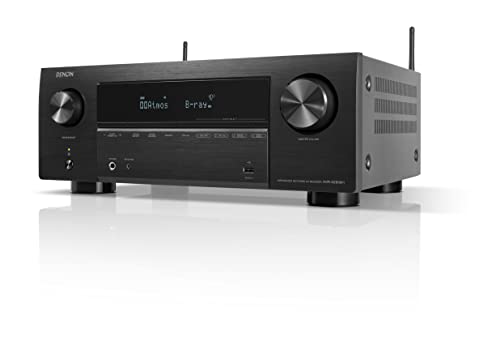 denon avr-x2800h 7.2 kanal av receiver, alexa kompatibel, schwarz