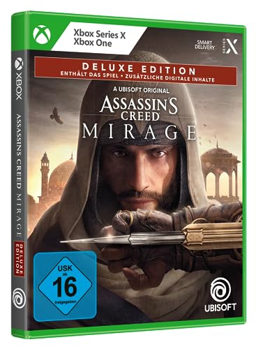 assassin's creed mirage deluxe edition für xbox one und xbox series x