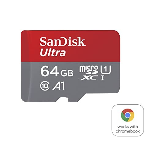 SanDisk Ultra 64 GB microSDXC UHS-I Karte A1 Class 10 U1 bis 140 MB/s