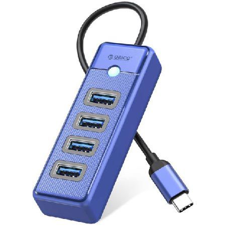 orico 4-port usb-c/a hub mit kabel für 5,99 euro statt 10 euro