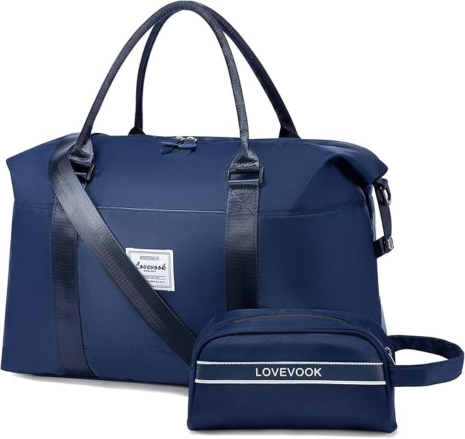Produktbild: LOVEVOOK Reisetasche Damen Sport Handgepäck Weekender Wasserdicht Fitness Bag