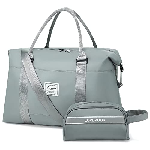 lovevook damen reisetasche weekender bag wasserdicht sporttasche handgepäck