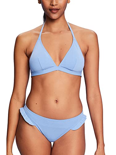 esprit damen bikini halterneck gepolstert balian beach hellblau lavendel 40/a