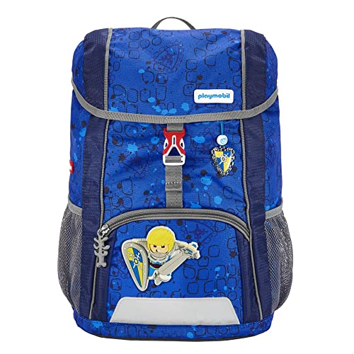 rucksack-set playmobil novelmore arwynn 13 l blau ergonomisch für kinder
