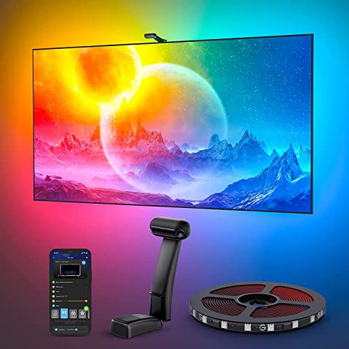 govee envisual tv backlight t2 rgbic led strip für 75-85 zoll tvs, alexa, google assistant