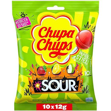 chupa chups sour lutscher 10er pack 3 sorten ab 0,98 statt 1,79